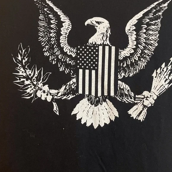 Black Tshirt Patriot Alliance Size Medium Good Condition - Picture 2 of 5